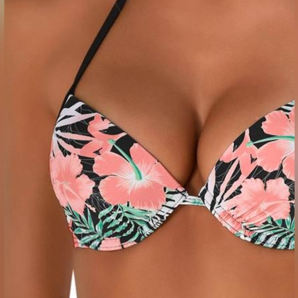VENUS Maui Tropical Underwire Push Up Bikini Top, size 32D/34C/36B - Picture 9 of 11